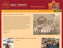 Tablet Screenshot of holytrinitypoconos.org